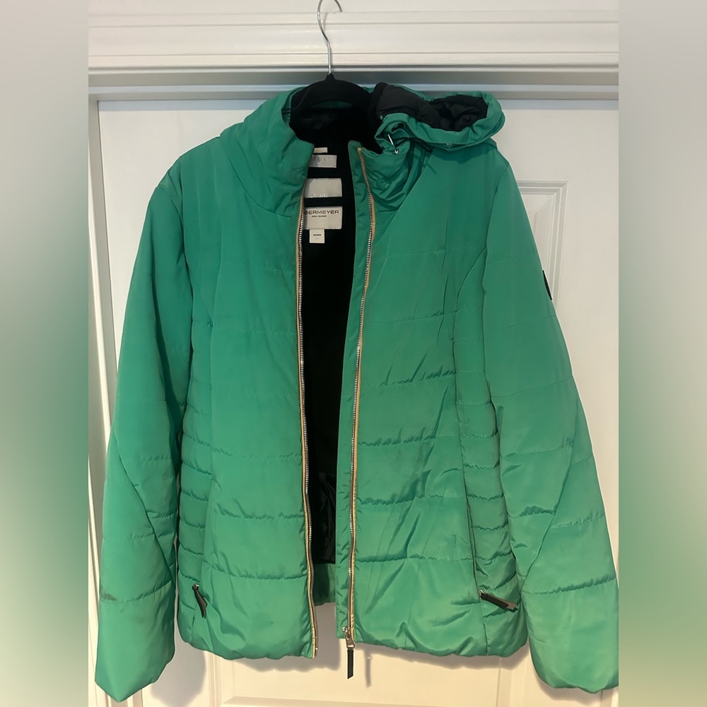 Obermeyer Teal Jacket with Hood
